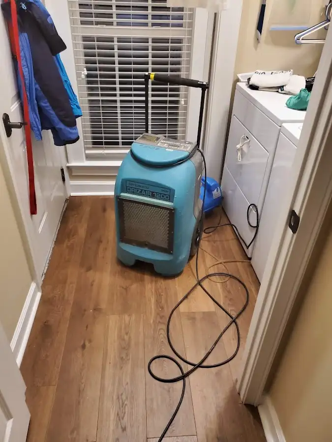 Commercial dehumidifier deployed for Flood Damage Cleanup in South Daytona