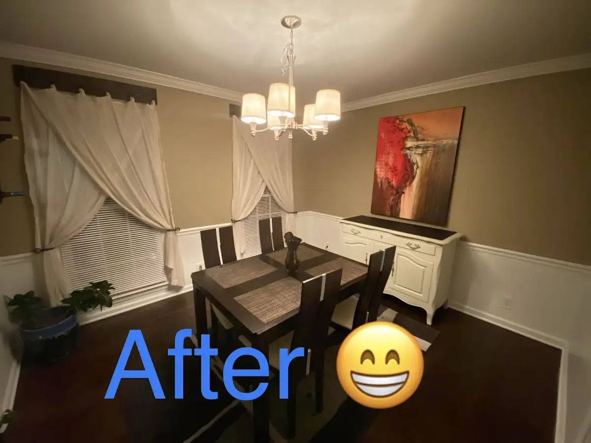 Professional dining room restoration after water damage in South Daytona